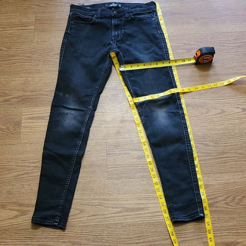HOLLISTER 29x28 VINT ADVANCED STRETCH SUPER SKINNY FADED GIRLS JEANS